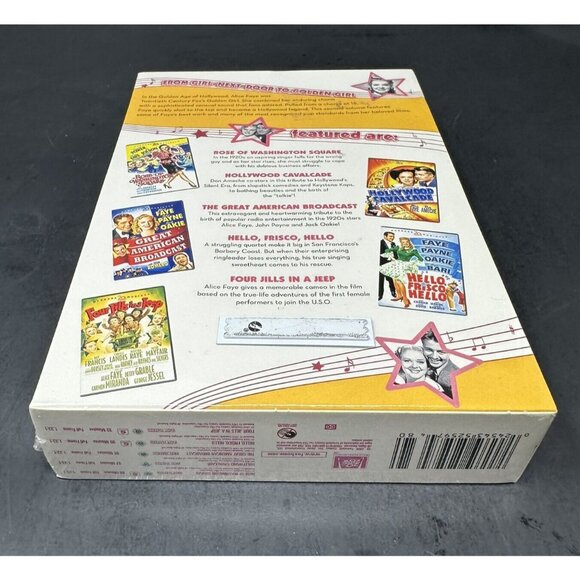 ALICE FAYE COLLECTION VOLUME 2 5 Dvd Set Hello Frisco Hollywood Cavalcade SEALED - Picture 8 of 8